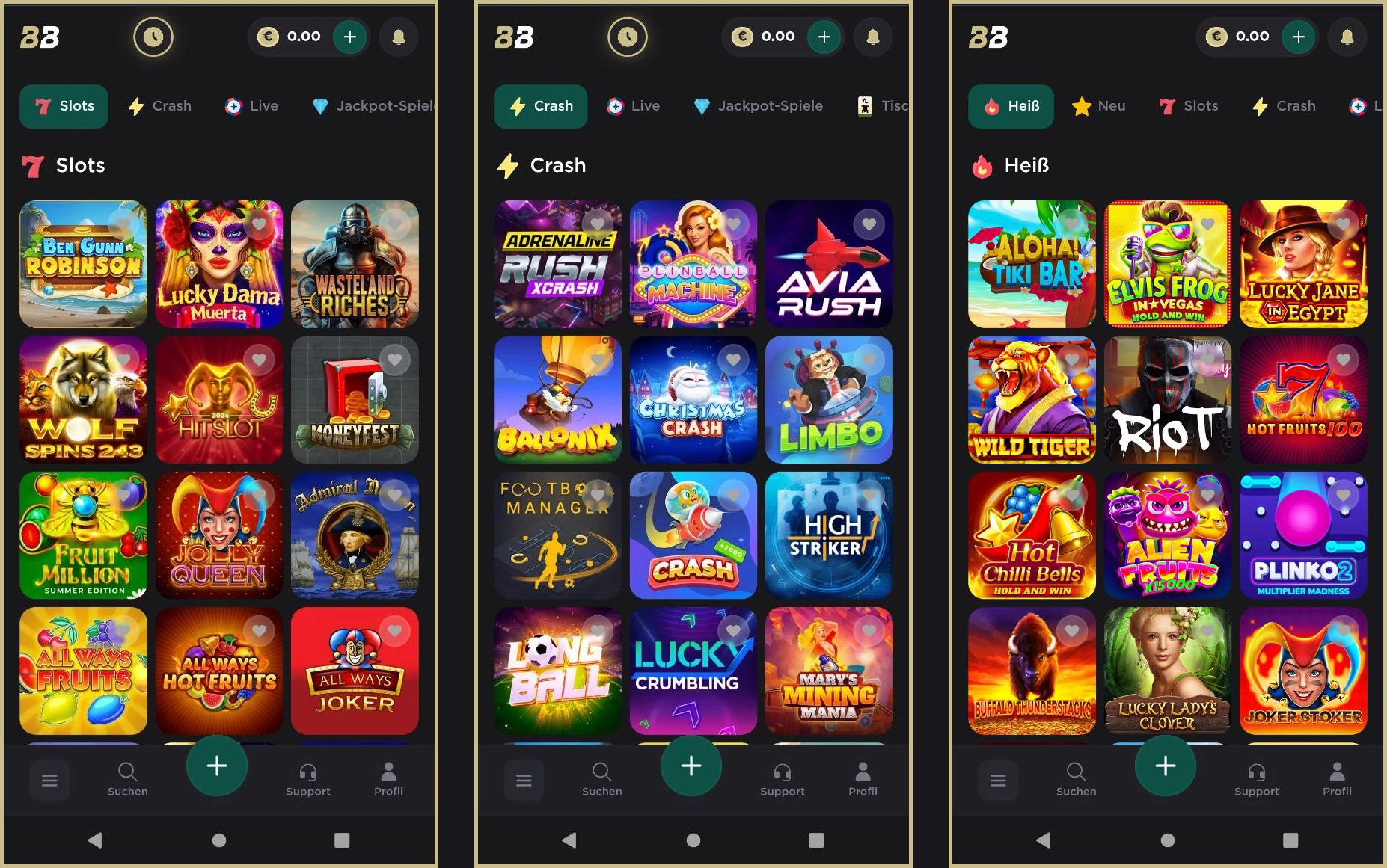 Entdecke die vollständige Slot-Sammlung bei Belabet